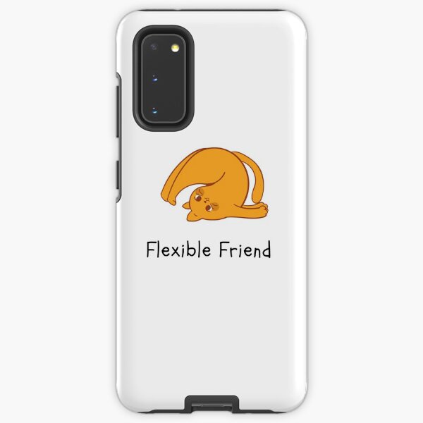 Yoga Cat, Flexible Friend Samsung Galaxy Tough Case