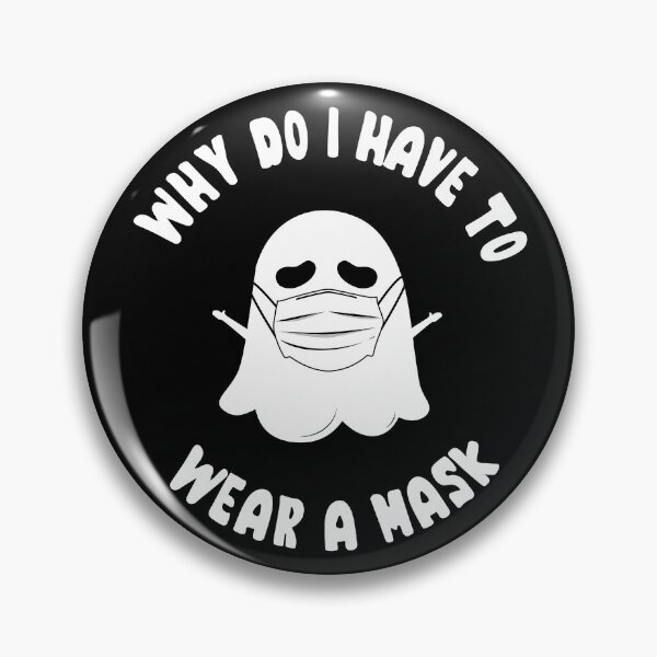 Artikelvorschau, Quarantäne Halloween Ghost entworfen und verkauft von More than Myriad.