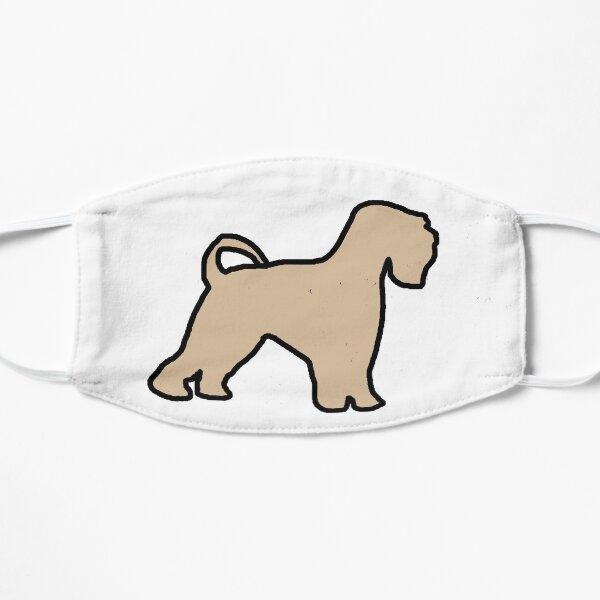 soft coated wheaten terrier color silhouette Mask