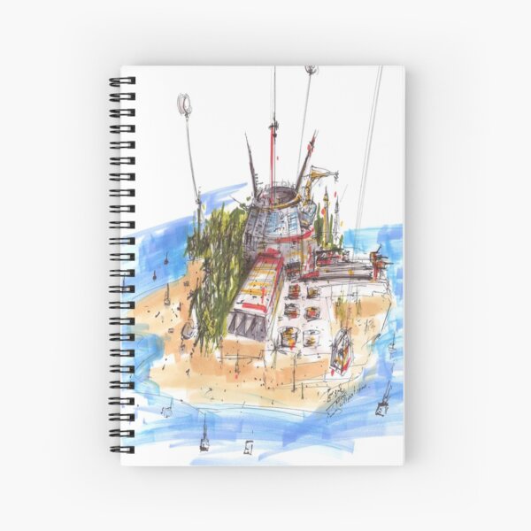 Exercise in Logistics Spiral Notebook