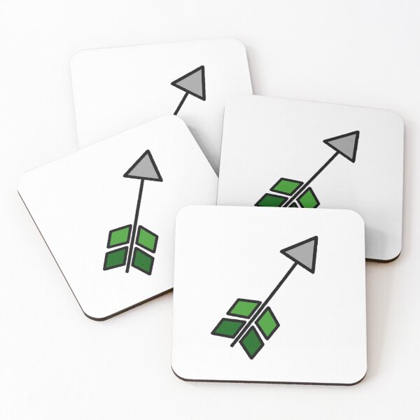 Item preview, green and gray arrow designed and sold by dangerousfrog.