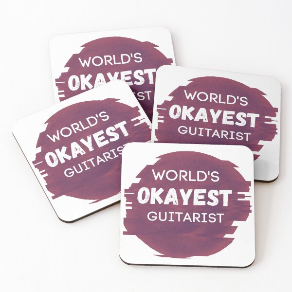 Item preview, World's Okayest Guitarist designed and sold by sherwinc.
