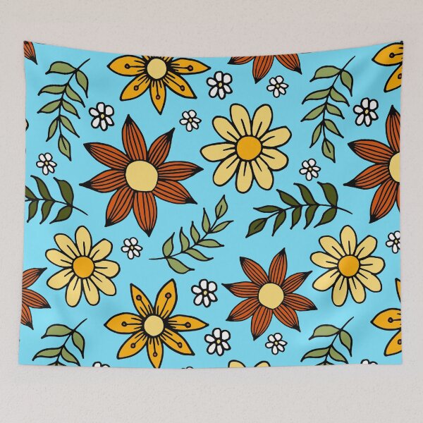 Item preview, Fall Floral Pattern designed and sold by Julie Erin Designs.