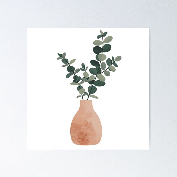 Item preview, Eucalyptus plant illustration  designed and sold by LucyfromMilol.