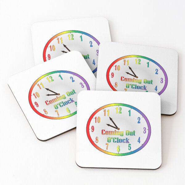 Item preview, Coming Out O'Clock Pride LGBT Graphic designed and sold by alex96207.