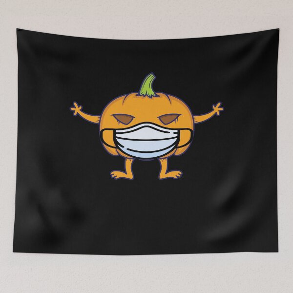 Item preview, Pumpkin Monster Wearing Face Mask Halloween 2020 designed and sold by ZiesMerch.