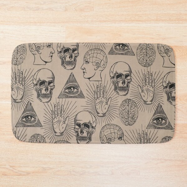 Item preview, Halloween Pyramid Palm Skull Design designed and sold by OrangeYaHappy.