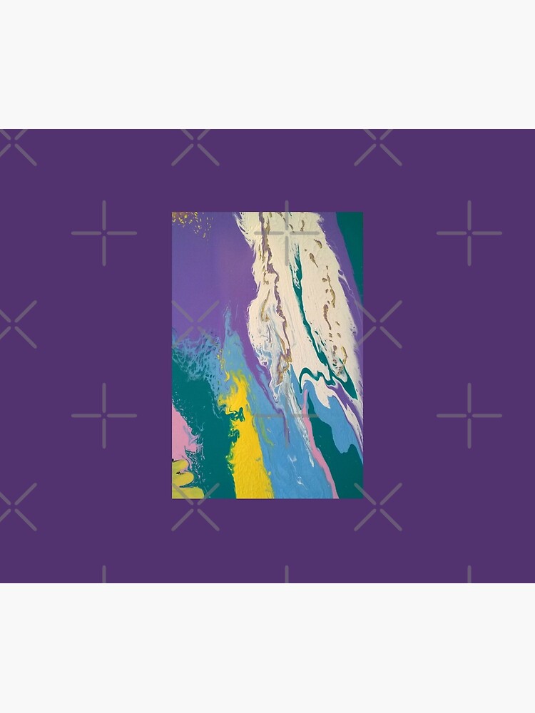Abstract Painting- "South Beach, Art Deco District"-Hotels on Ocean Drive by Matlgirl