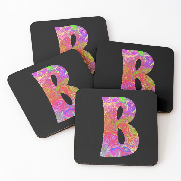 Item preview, Monogram Tie Dye Initial Letter B designed and sold by Lartheviking.