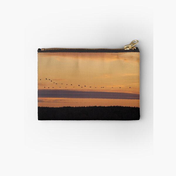 Item preview, Over the Puurijärvi under the evening sky. Evening of the cranes designed and sold by Jouko Lehto Photography.