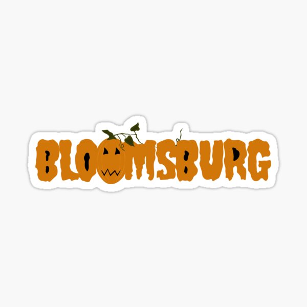 Bloomsburg Pumpkin Sticker