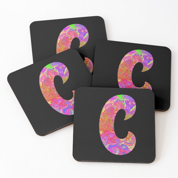 Item preview, Monogram Tie Dye Initial Letter C designed and sold by Lartheviking.