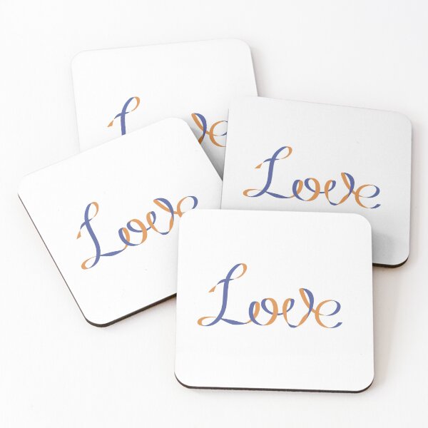 Item preview, Love in Ribbon Lettering style designed and sold by firmine417.