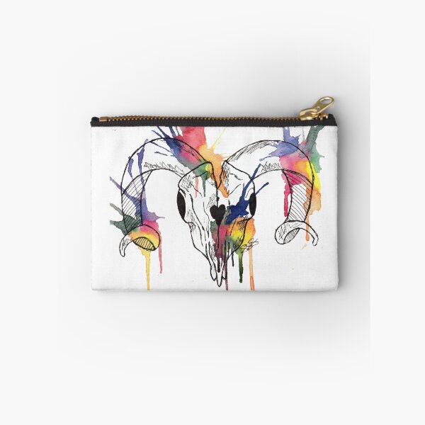 Item preview, Rainbow Ram Skull designed and sold by MenagerieMayhem.