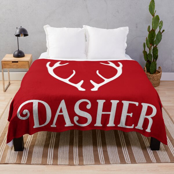 Artikelvorschau, Dasher Reindeer Weihnachtsdesign entworfen und verkauft von CoolYule.