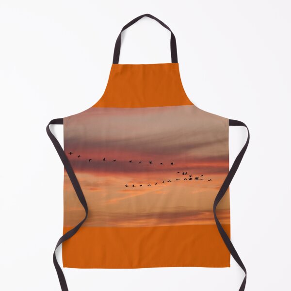 Item preview, Among the shades of orange. Evening of the cranes designed and sold by Jouko Lehto Photography.