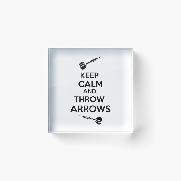 Item preview, Keep calm and throw arrows (light coloured items) designed and sold by FlawlessCheese.