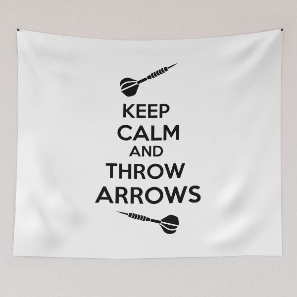 Item preview, Keep calm and throw arrows (light coloured items) designed and sold by FlawlessCheese.