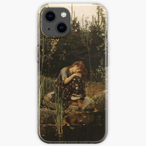 Alenushka - Viktor Vasnetsov (1848 – 1926) iPhone Soft Case