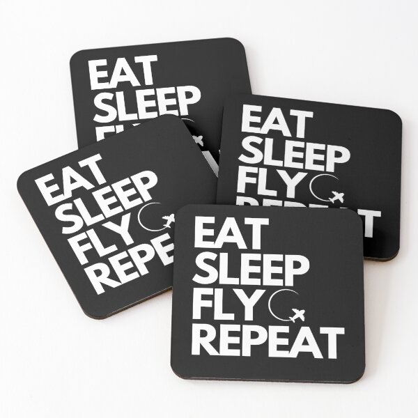 Artikelvorschau, Eat Sleep Fly Repeat entworfen und verkauft von 30.Dec.