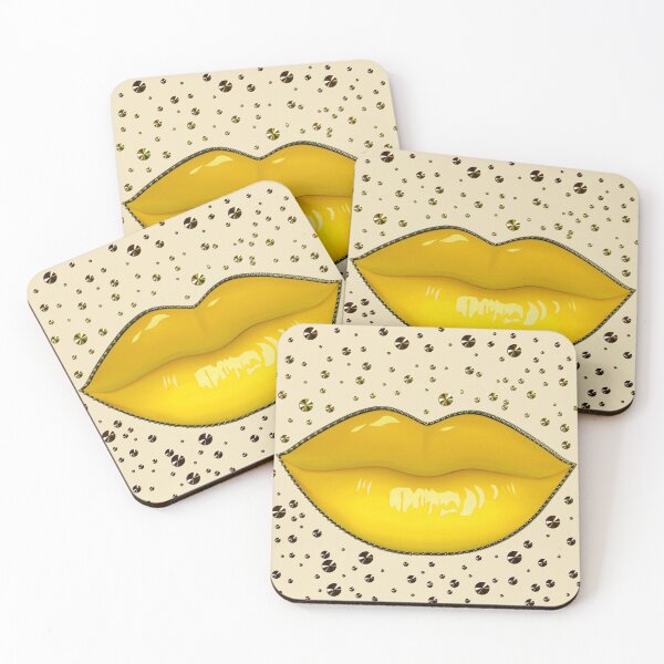 Item preview, Lipstick High Gloss Honey Yellow Make-up Kissable designed and sold by GlamourChick.