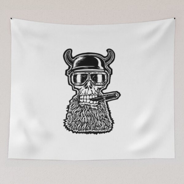 Item preview, Skull With Beard Crazy Deal designed and sold by DAREENTER.
