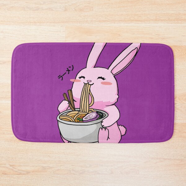 Artikelvorschau, Ramen Bunny Nettes Kawaii Anime Tee Japanisches Geschenk entworfen und verkauft von Noodle Doodle.