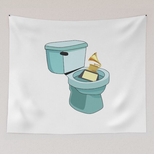 Artikelvorschau, Grammy in der Toilette Kanye West entworfen und verkauft von Now-Thats-Crazy.