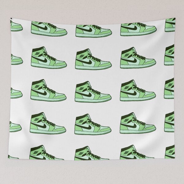 Item preview, Green jordans designed and sold by emeryybrown112.
