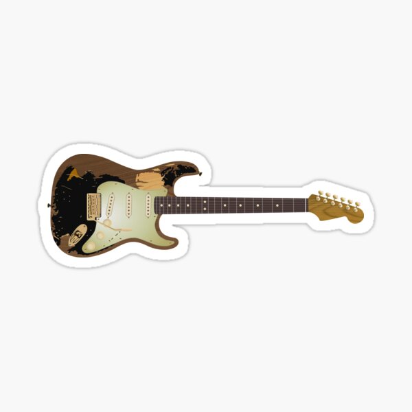John Mayer Signature Guitar - BLACK1 Sticker