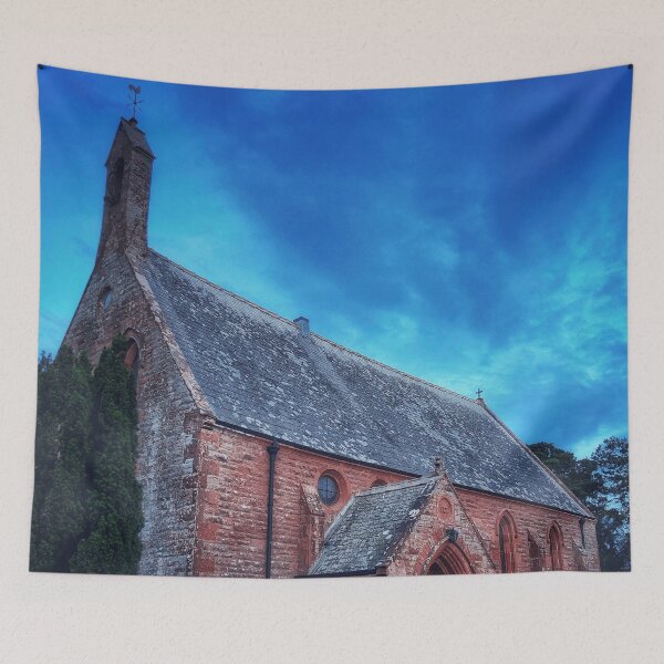 Artikelvorschau, Nearing dusk at Southdean Parish Church, Scottish Borders entworfen und verkauft von yourscotborders.