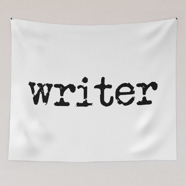 Item preview, writer black text designed and sold by TeaRoseWriter.