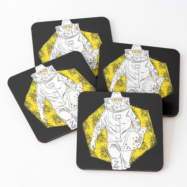 Item preview, Stylish beekeeper / honey / bees designed and sold by Yety-design.