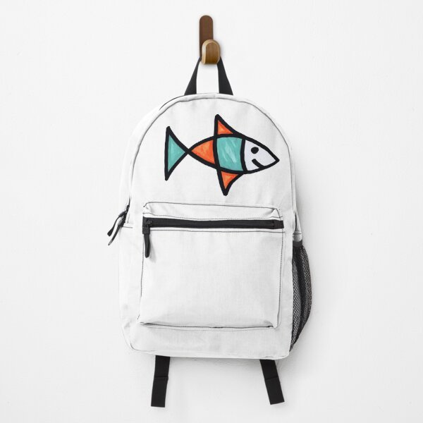 Item preview, Smiling Fish on White Board designed and sold by Istvan Ocztos.