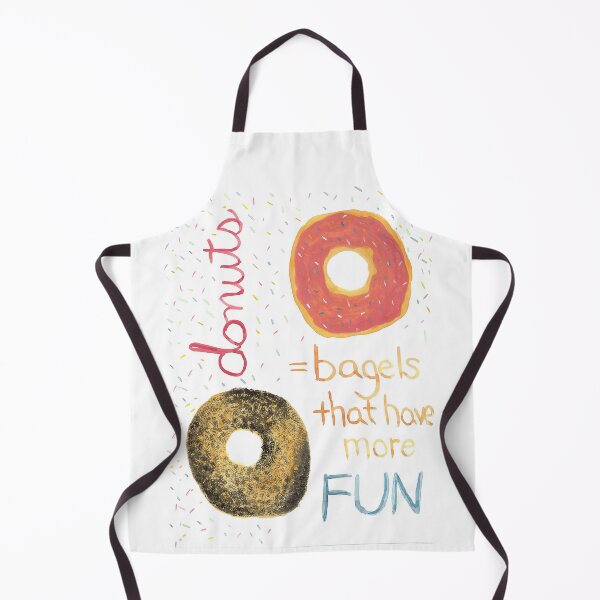Item preview, Donuts=Bagels that Have More Fun designed and sold by EmilySutin.
