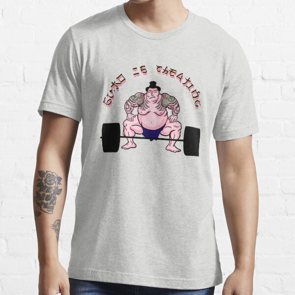 SUMO DEAFLIT POWERLIFTING CHEATING Essential T-Shirt by M9HM