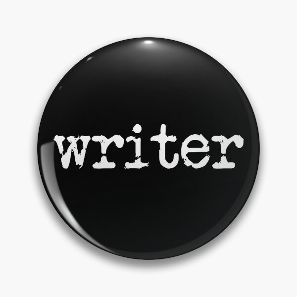 Item preview, writer in white designed and sold by TeaRoseWriter.