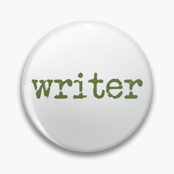 Item preview, writer in military green designed and sold by TeaRoseWriter.