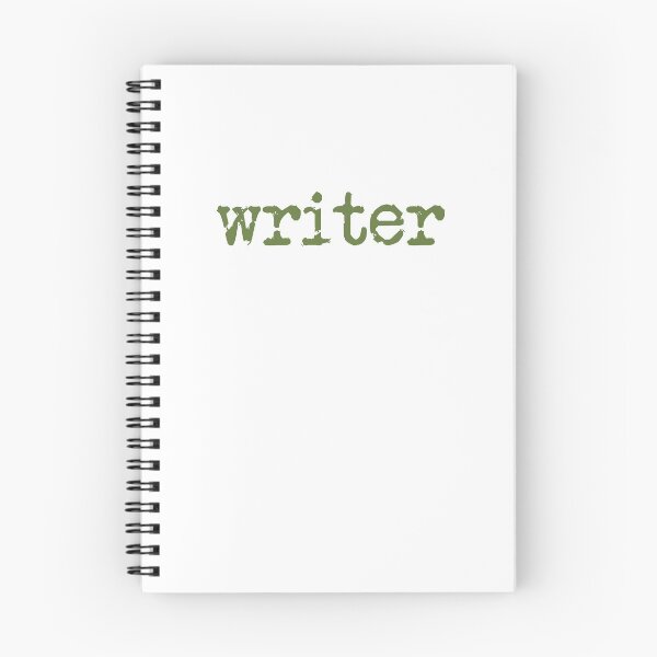 Item preview, writer in military green designed and sold by TeaRoseWriter.