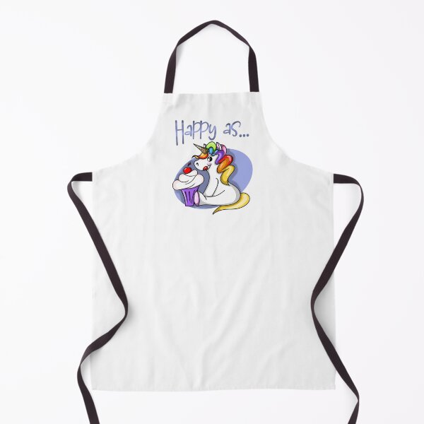 Item preview, Happy as a unicorn eating cake designed and sold by lovingkakeart.