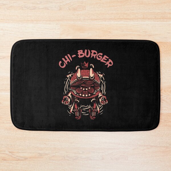 Item preview, Chi-burger - Cheeseburger Day halloween monster design designed and sold by wingdingr.