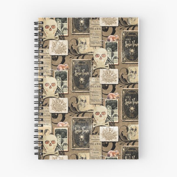 Item preview, Spider Skull Halloween Goth Design designed and sold by OrangeYaHappy.