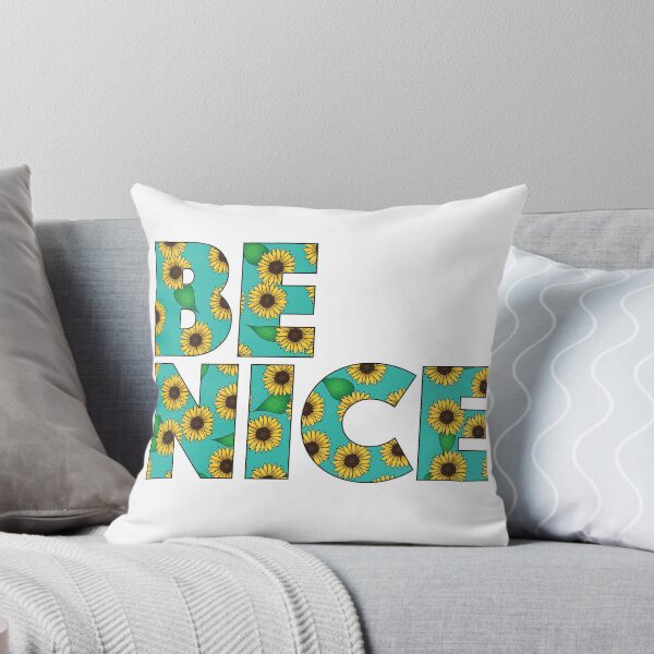 Item preview, BE NICE (Sunflowers) designed and sold by king7292.