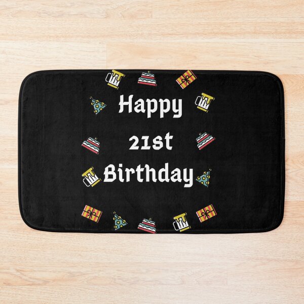 Item preview, Happy 21st birthday, birthday boy or girl designed and sold by fra02.