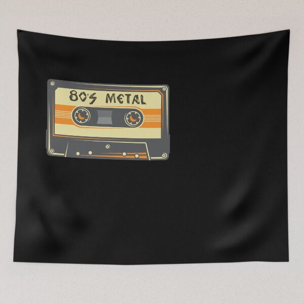 Item preview, 80's Heavy Metal Retro Cassette designed and sold by metal-works.