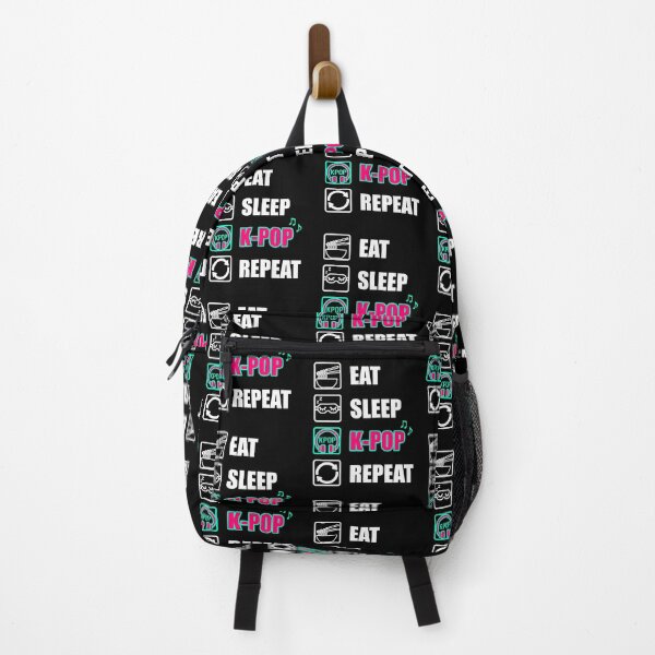 Item preview, My Daily Life Cycle Eat Sleep K-pop Repeat designed and sold by Noodle Doodle.
