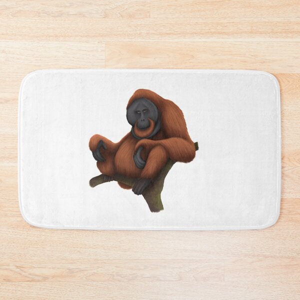 Item preview, Tired Orangutan Sitting In Tree designed and sold by troyanthonyart.