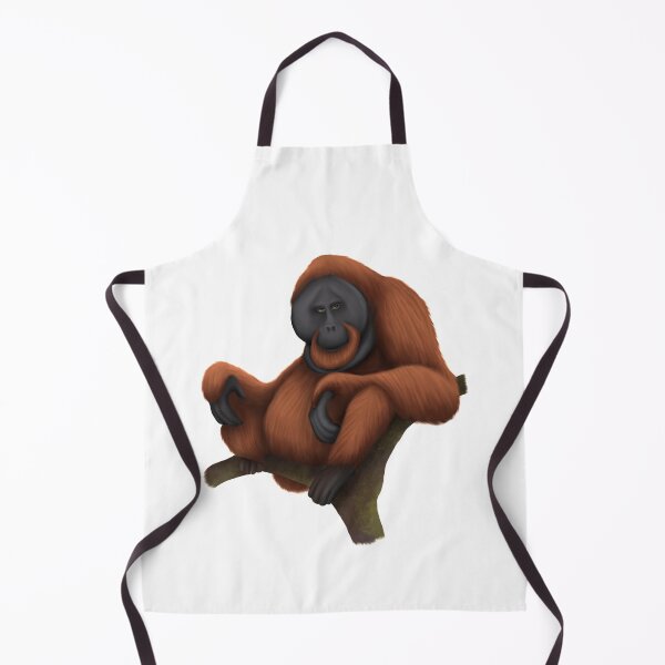 Item preview, Tired Orangutan Sitting In Tree designed and sold by troyanthonyart.