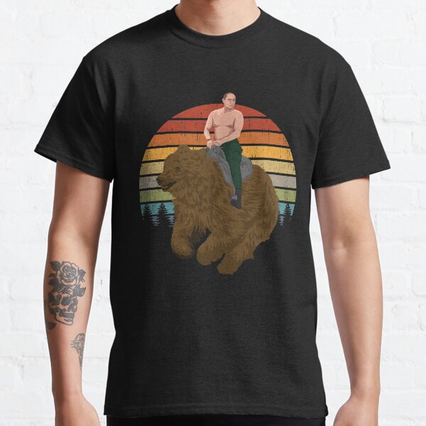 putin bear t shirt