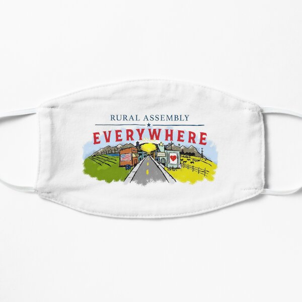 Rural Assembly Everywhere Flat Mask
